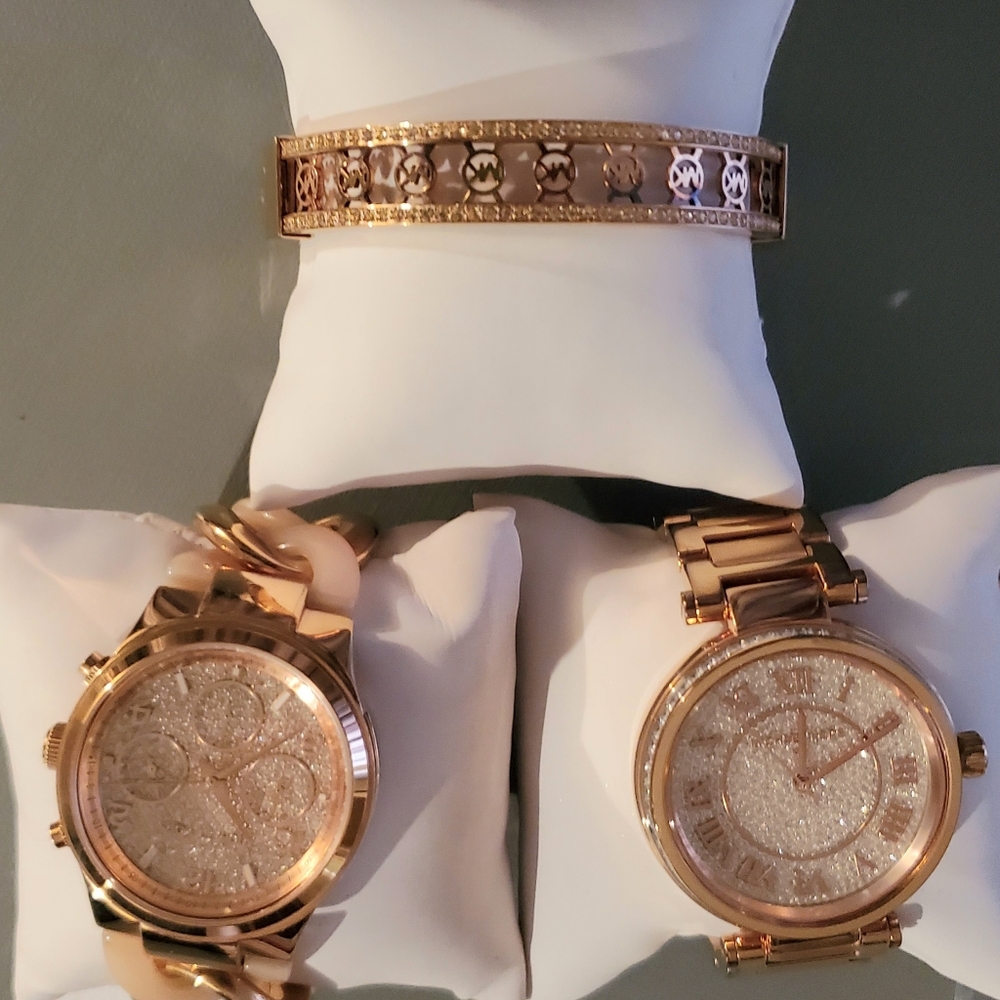 Michael kors watches and bracelet